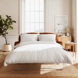 Martha Matte Plush Velvet 2 Seater Double Sofa Bed
