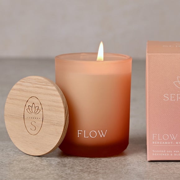 Serenity Flow Bergamot Myrrh & Sandalwood Candle - image 1