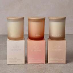 Serenity Flow Bergamot Myrrh & Sandalwood Candle - thumbnail 5