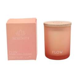 Serenity Flow Bergamot Myrrh & Sandalwood Candle - thumbnail 2