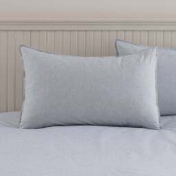 Quinn Marled Stripe 100% Cotton Duvet Cover & Pillowcase Set - thumbnail 3