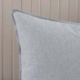 Quinn Marled Stripe 100% Cotton Duvet Cover & Pillowcase Set - thumbnail 4