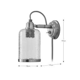 Churchgate Sharnford Adjustable Plug In Wall Light - thumbnail 5