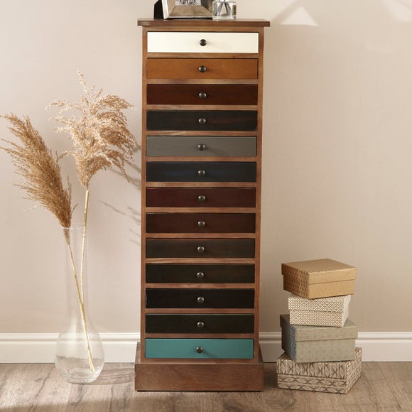 Pacific Loft 13 Drawer Chest, Pine - image 1