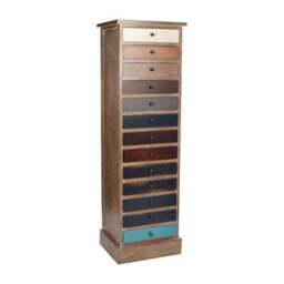 Pacific Loft 13 Drawer Chest, Pine - thumbnail 3