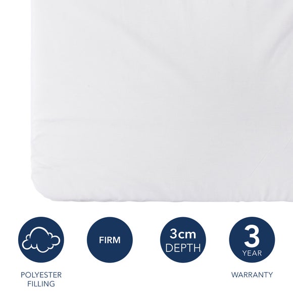 Tutti Bambini CoZee Polyester Fibre Bedside Crib Mattress - image 1