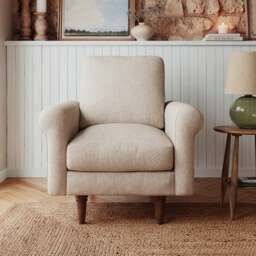 Maeve Flatweave Compact Armchair - thumbnail 1