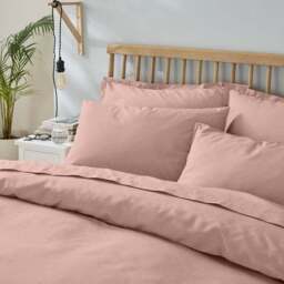 Pure Cotton Plain Dye Duvet Cover - thumbnail 4