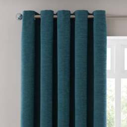 Genoa Chenille Blackout Eyelet Curtains - thumbnail 1
