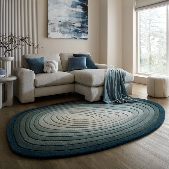 Puddle Ombre Wool Rug - image 1