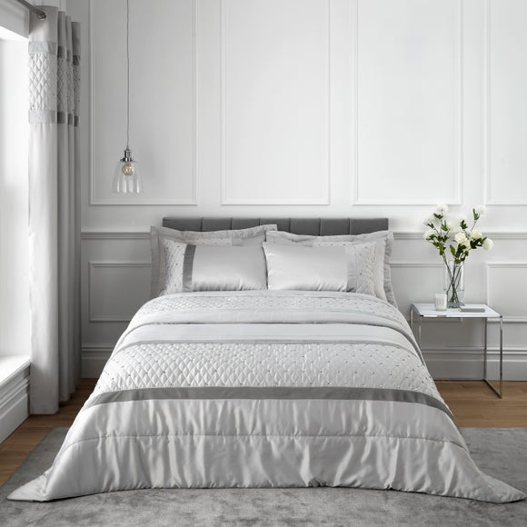 Catherine Lansfield Sequin Cluster Bedspread - image 1