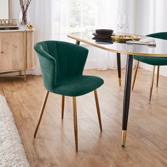 Kendall Dining Chair, Velvet - image 1