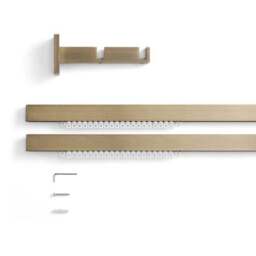 Hamilton Metal Double Curtain Track - thumbnail 2