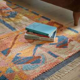 Jaya Premium Hand-Knotted Abstract Wool Rug - thumbnail 3