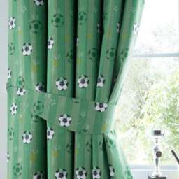 Football Pitch Blackout Eyelet Curtains - thumbnail 3