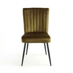 Taylor Dining Chair, Velvet - thumbnail 6