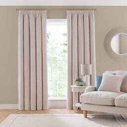 Alayna Chenille Pencil Pleat Curtains - thumbnail 2