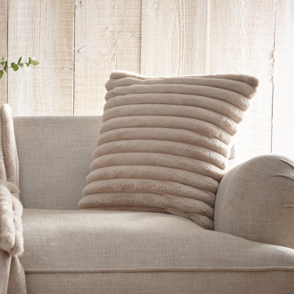 Appletree Morritz Faux Fur Square Cushion - image 1