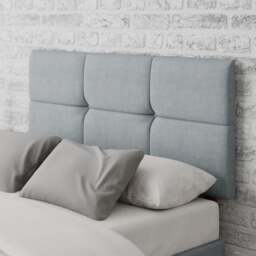 Sky Blue Caine Malham Weave Headboard - thumbnail 1