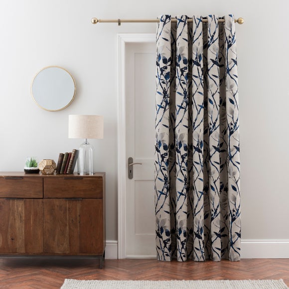 Zen Ultra Blackout Eyelet Door Curtain - image 1