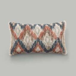 Matalasse Ikat Cotton Rectangle Cushion Cover - thumbnail 2