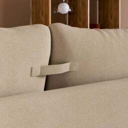 Nolan Mid Weave 2 Seater Double Sofa Bed - thumbnail 4