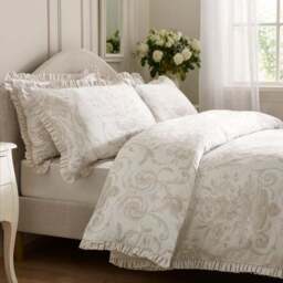 Dorma Archive Regency 100% Cotton Duvet Cover & Pillowcase Set - thumbnail 3