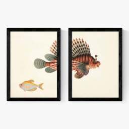 East End Prints Set of 2 Fish Prints - thumbnail 2