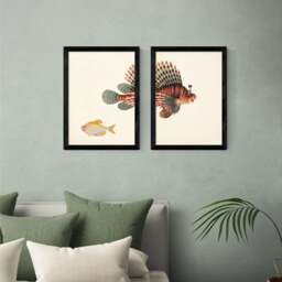 East End Prints Set of 2 Fish Prints - thumbnail 1