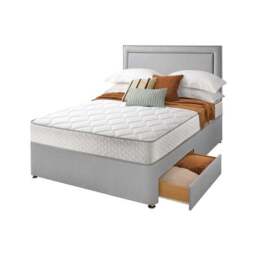 Silentnight Divan Set with Malvern Headboard and 800 Pocket Spring Memory Foam Mattress - thumbnail 6