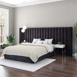 Grandeur Plush Velvet Headboard - thumbnail 1