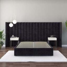 Grandeur Plush Velvet Headboard - thumbnail 3