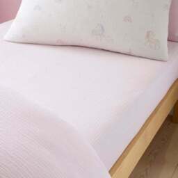 Set of 2 Unicorn Cotton Muslin Fitted Sheets - thumbnail 2