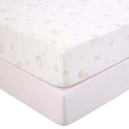 Set of 2 Unicorn Cotton Muslin Fitted Sheets - thumbnail 3