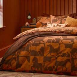Furn. Herve Reversible Duvet Cover and Pillowcase Set - thumbnail 3