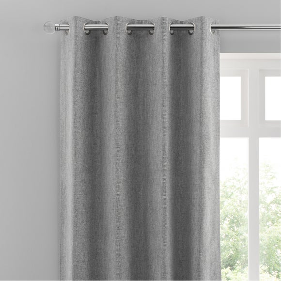 Oxford Chenille Eyelet Curtains - image 1