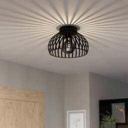 EGLO Mogano Flush Ceiling Light