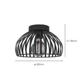 EGLO Mogano Flush Ceiling Light - thumbnail 5