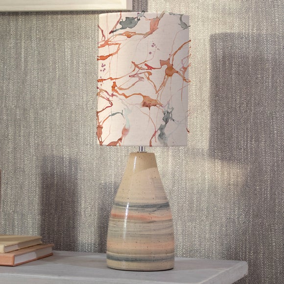 Japura Table Lamp with Carrara Shade - image 1
