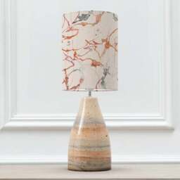 Japura Table Lamp with Carrara Shade - thumbnail 2
