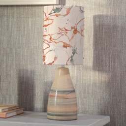 Japura Table Lamp with Carrara Shade - thumbnail 1