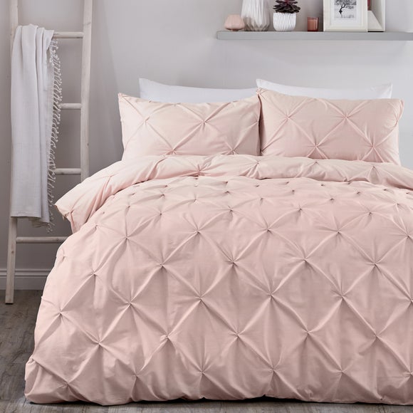 Serene Lara Duvet Cover & Pillowcase Set White - image 1