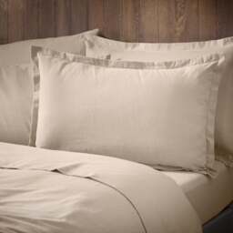 Soft & Cosy Luxury 100% Brushed Cotton Oxford Pillowcase - thumbnail 1