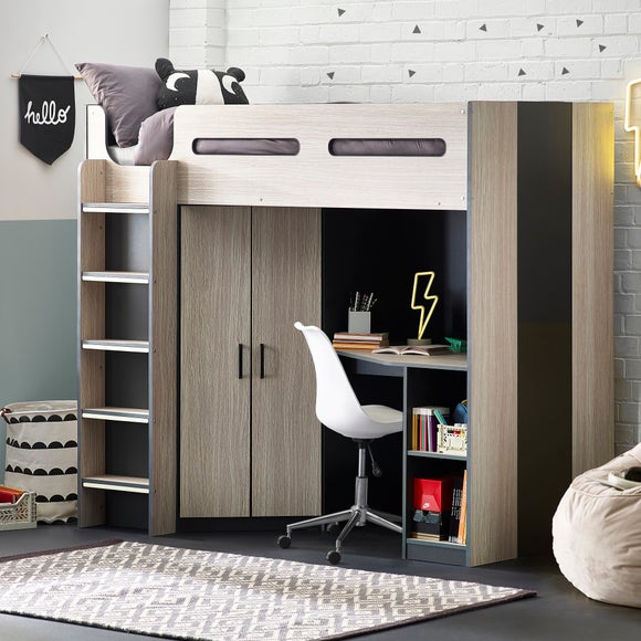 Hercules Children's High Sleeper Bed Frame - image 1