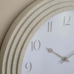 Concrete Effect Round Wall Clock - thumbnail 2