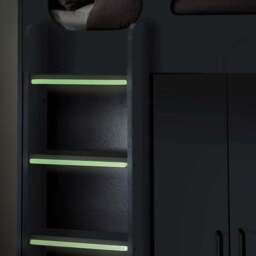Hercules Children's High Sleeper Bed Frame - thumbnail 4