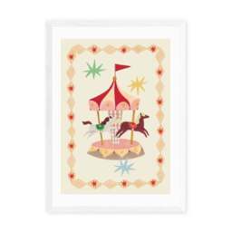 East End Prints The Magic Carousel Print - thumbnail 2