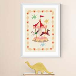East End Prints The Magic Carousel Print