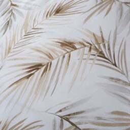 Serenity Palm Leaf Duvet Cover & Pillowcase Set - thumbnail 4
