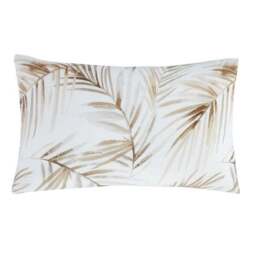 Serenity Palm Leaf Duvet Cover & Pillowcase Set - thumbnail 6